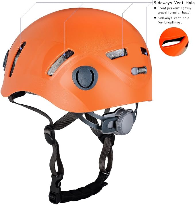 Tontron Adult Hiking Climbing Caving Work Helmet