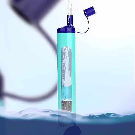 Water Filter Straw - Portable Water Filtration System for Safe Drinking, Water Filter for Outdoor Activities, Emergencies, Travel,Camping, Survival, Hiking, Backpacking