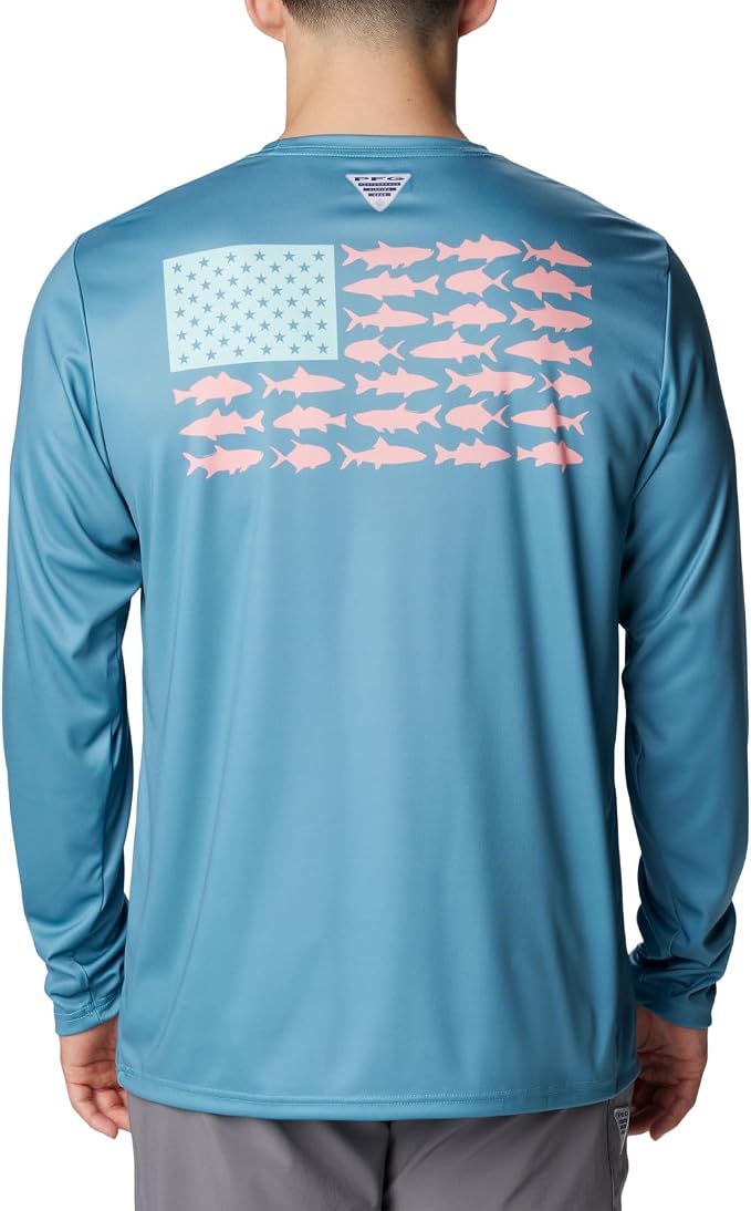 Columbia Terminal Tackle PFG Fish Flag Long Sleeve