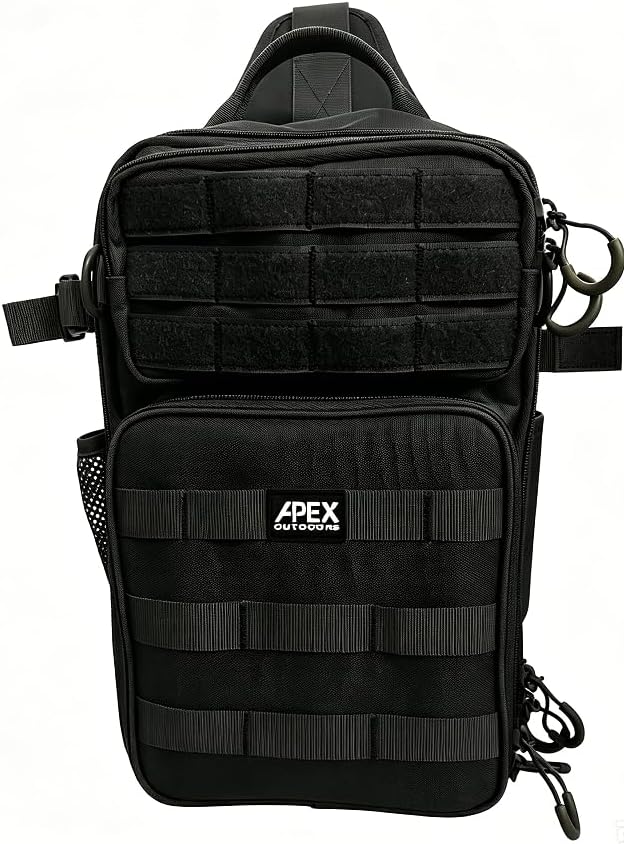 Fishing Backpack with Rod Holder, Fishing Tackle Bag | Large Capacity Waterproof Back Pack for Fishing Gear & Equipment, Fishing Gifts for Men & Fisherme