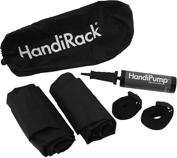 Pilot CG-30 2 Strap Roof Rack with Inflatable Pads - 45 Lb. Load Limit - Car Roof Protection against Deep Paint Scratches and Dings