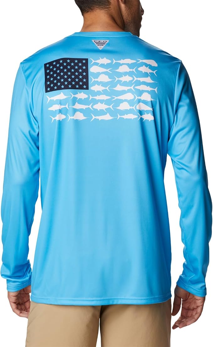 Columbia Terminal Tackle PFG Fish Flag Long Sleeve