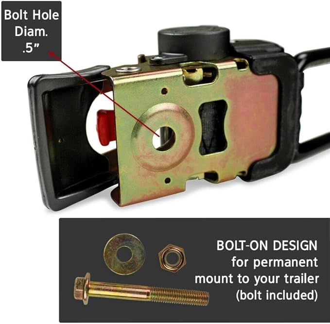 DC Cargo Mall Boat Retractable Ratchet Strap Heavy Duty Gunwale Kit & Transom Tie Down Straps & Heavy-Duty 2" x 38" Straps for Secure Boat or Jet Ski Trailer Transport - 2500 lbs Break Strength