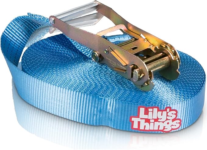 Lily's Things Replacement Slack Line and Ratchet for Double Ninja Course Sets - Ninja Slackline…