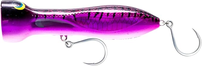 Nomad Design Chug Norris 6” (150mm) Topwater Floating Popper Fishing Lure with BKK Hooks & Durable Diamond Armour, for Bluefin & Yellowfin Tuna, Cubera Snapper, & Roosterfish