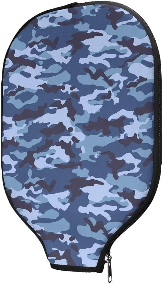 Pickleball Paddle Covers, Fits Standard Pickleball Racquets, Durable Zippered Paddle Cover Universal 8.6 x 11.4Inch