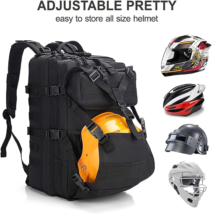 Motorcycle Helmet Backpack Bag for Men with Hard Hat Carrier/Storage, Riding Backpack, Motorcycle Accessories/Gifts