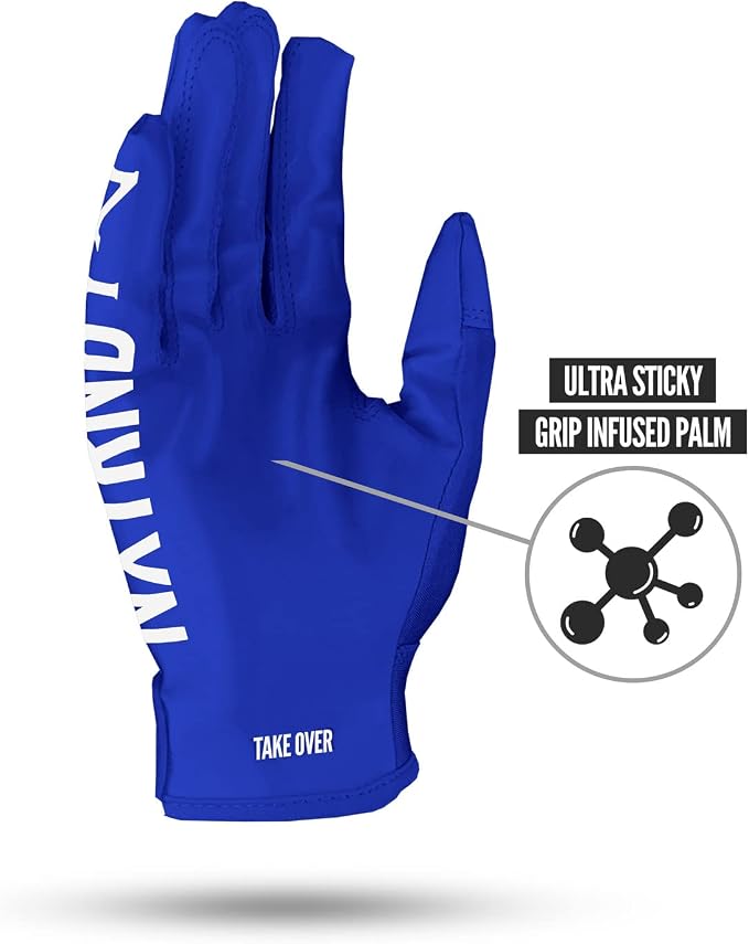 Nxtrnd G1 Pro Men's Football Gloves, Adult Sticky Receiver Gloves