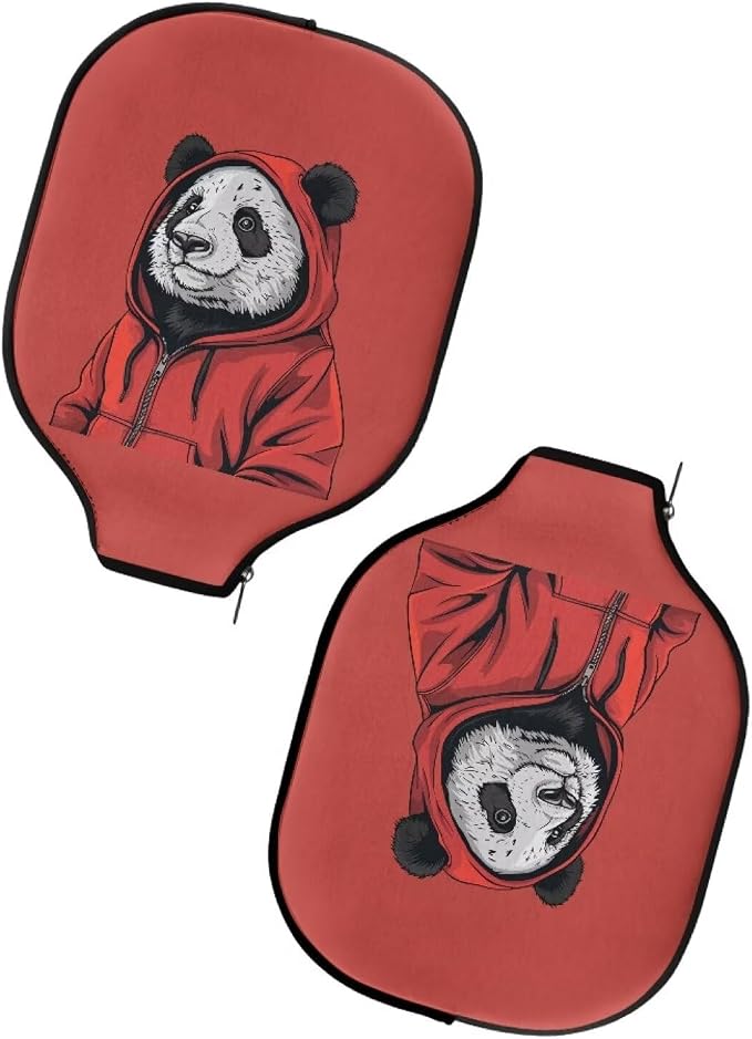Pickleball Paddle Covers Only for Men and Women Zipper Closure Protection and Decoration