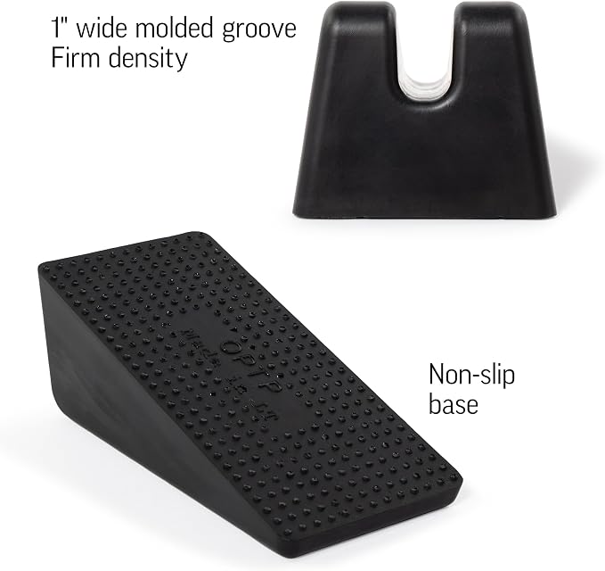 OPTP Original Norsk Mobilization Wedge - Physical Therapy Wedge for Testing, Mobilization and Manipulation of the Spine - Use in Clinic or at Home