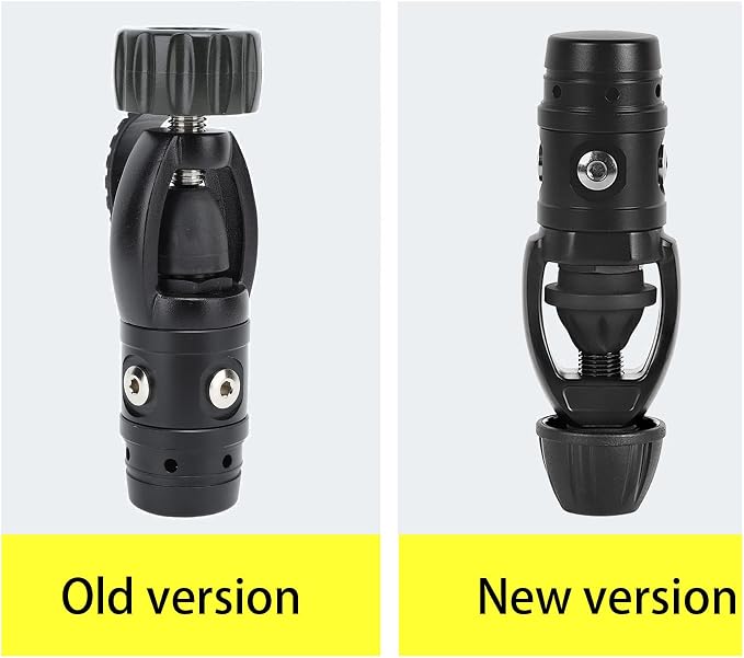 First Stage Scuba Diving Regulator, First Stage Dive Regulator, Reduce Resistance Yoke 1st Stage Underwater Diving Regulator, for Diving Gear,Aluminium Alloy