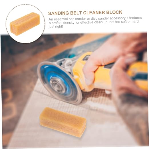 Sosoport 2 Pcs Grip Tape Skateboard Eraser Abrasive Belt Cleaner for Sanding Belt and Sander