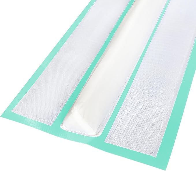 Sumery 3ft/6ft Air Mat Tumble Track Connector Tape for Inflatable Tumbling Gymnastic/Yoga/Camping White（NEW） (40)