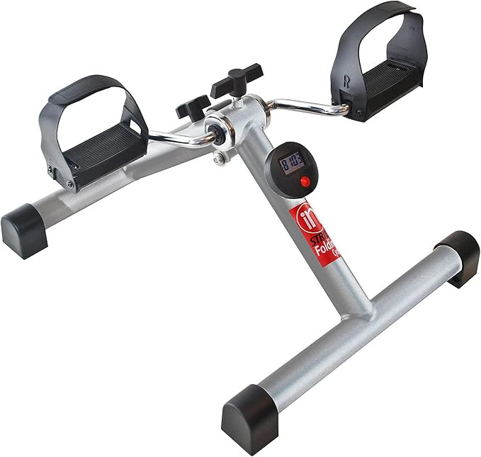 Stamina InStride Cycle XL - Folding Cycle Pedal Exerciser - Fitness Bike with Smart Workout App for Seated Exercise - Foldable Exercise Bike for Home Workout | fitness bike with Smart Workout App for Seated Exercise; Foldable Exercise Bike for home wor...