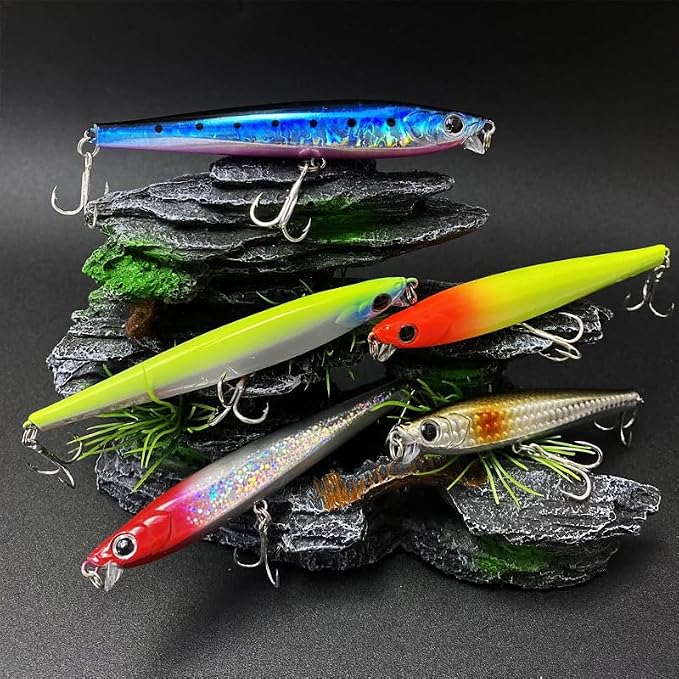 3pcs Boxed Premium Set Fishing Lure Long Cast Mino Ocean Lake Submersible Lure
