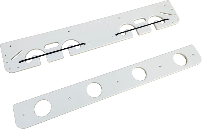 Brocraft Deluxe 4 Rod Pontoon Boat Tackle Rack