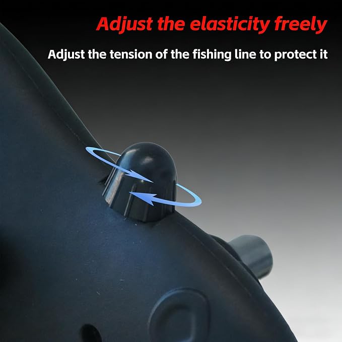 Black Pig-Shaped Fishing Line Winder Spooler, All-in-One Portable Fishing Reel Spooling Station for Spinning, Casting Reels, Clamp-on Rod or Desk Mount, Anti-Twist, Multi-Function,