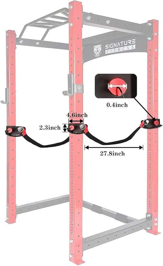 Fitvids Power Cage Squat Rack Accessories Multiple Sizes, Upgraded Adjustable Jammer Arms, Lever Arms,Spotter arms,Squat Belt and Various Other Accessories