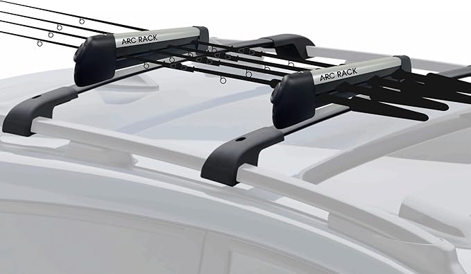 Ski Rack: Snowboard Rack, Fishing Pole Car Rack, Cross Country Ski Rack, Skate Board Rack, Kayak Paddles, Water Skies, Skate Boards.