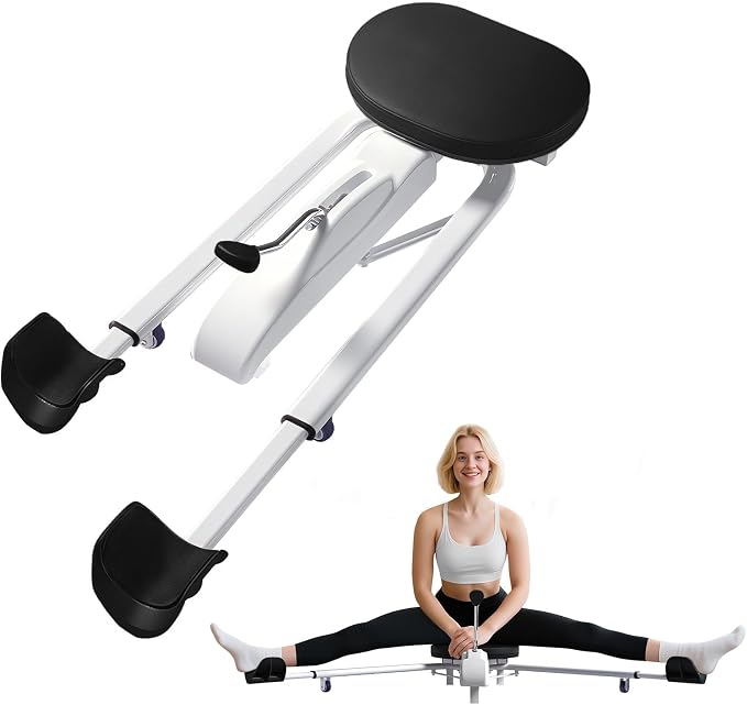 Split Machine, Leg Stretcher Splits Machine for Flexibility, 0-180° Adjustable Home Stretch Machine for Balle, Cheerleading Dance, Gymnastics and Other Sports, 330lbs Capacity