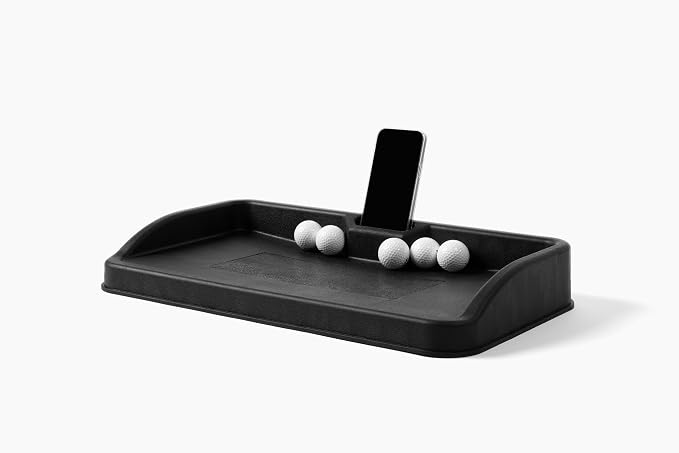 SkyTrak Molded Rubber Tray for Golf Balls - Commercial Quality Golf Ball Tray Designed for Simulators
