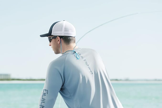 HUK Men's Icon X Long Sleeve Shirt, Performance Fishing Shirt