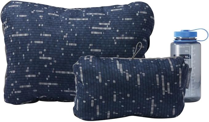 Therm-a-Rest Compressible Camping and Backpacking Pillow, Warp Speed Print, Large
