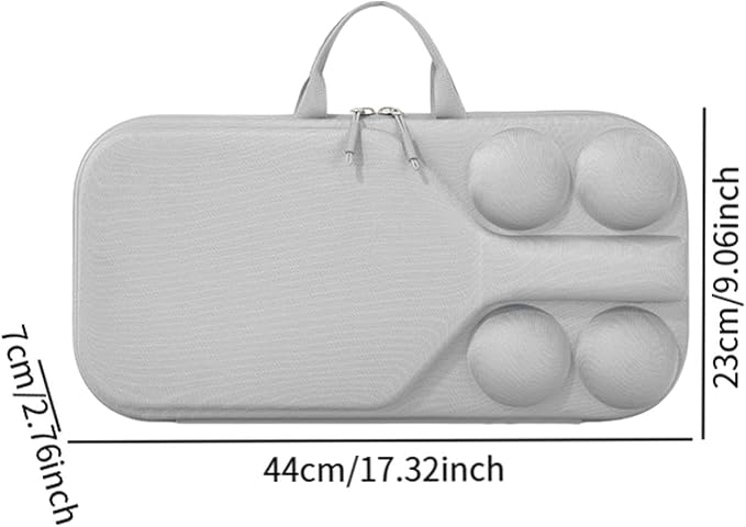 Hard Case Pickleball Racket Storage Bag with Handle for Outdoor Activities
