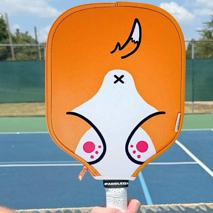 Neoprene Funny Pickleball Paddle Cover – Durable & Lightweight Protective Case with Hilarious Design, Fits Most Standard Paddles