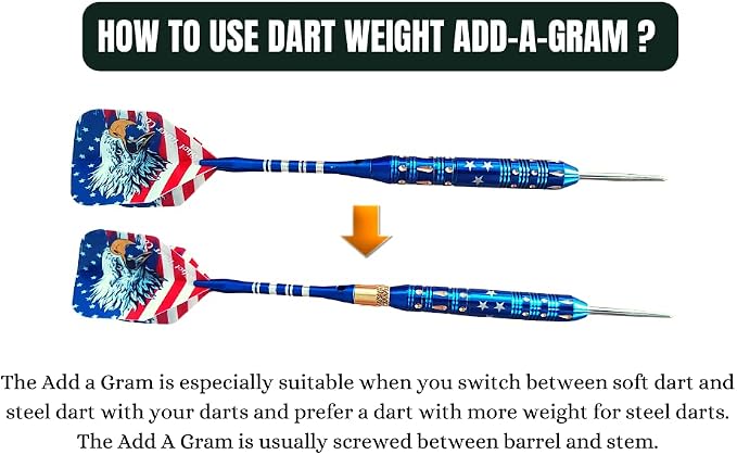 Deluxe Darts Tune up Kit Box | Flights, Sharpener, Shafts, O-Rings, Flight Savers, Accessories (10416-Essential)