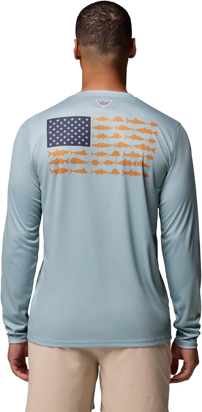 Columbia Terminal Tackle PFG Fish Flag Long Sleeve