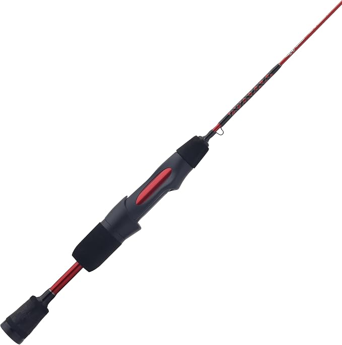 Ugly Stik 36" Carbon Ice Spinning Rod, 1 Piece Fishing Rod, Medium Light Rod Power, 2-6 lb Line Rating