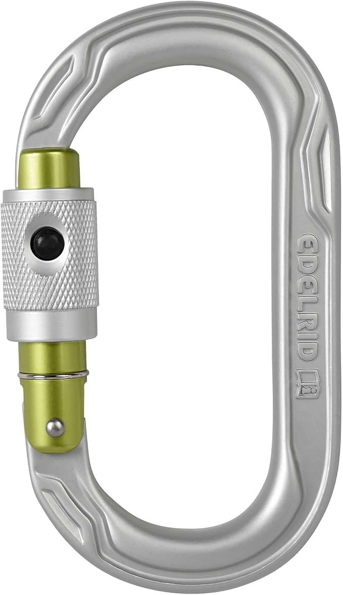 EDELRID Oval Power 2500 Locking Carabiner