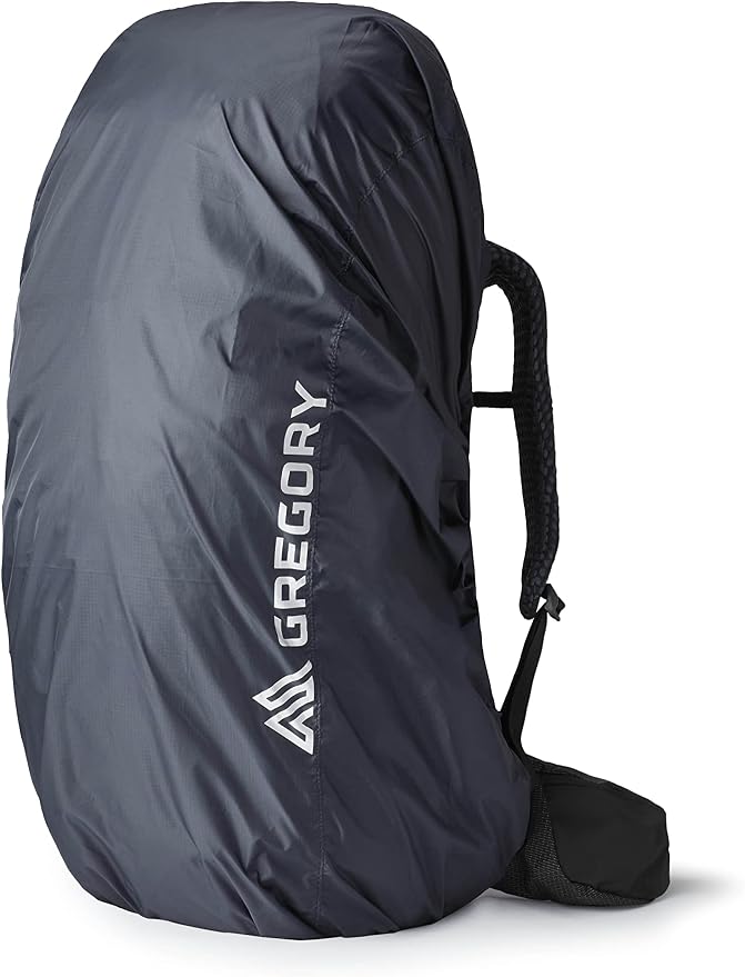 Gregory 80L-110L Waterproof Raincover for Backpacking/Hiking Bags, Obsidian Black
