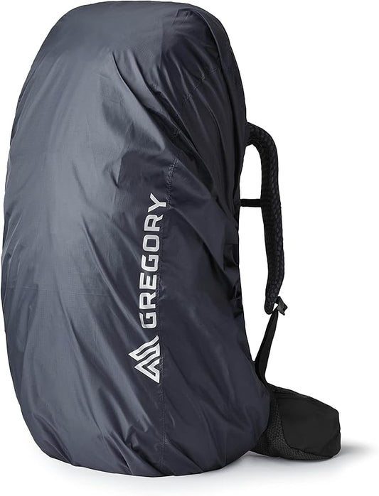 Gregory 80L-110L Waterproof Raincover for Backpacking/Hiking Bags, Obsidian Black