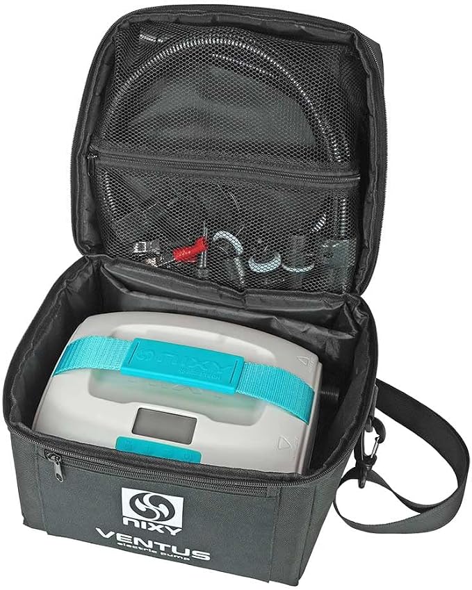 Ventus SUP Pump, iSUP Electric Air Pump for Inflatable Stand Up Paddle Boards by NIXY, 1-20PSI High Pressure, 12V Dual Stage and Auto-Off Function - 7 Nozzles Great for Inflatable SUP, Kayak, and More