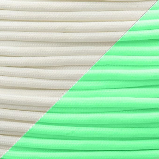 Paracord Planet 1/4 Inch para-Max Paracord - Glow White - 100 Feet