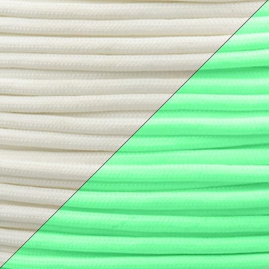 Paracord Planet 1/4 Inch para-Max Paracord - Glow White - 10 Feet