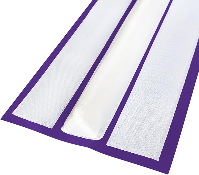 Sumery 3ft/6ft Air Mat Tumble Track Connector Tape for Inflatable Tumbling Gymnastic/Yoga/Camping White（NEW） (40)