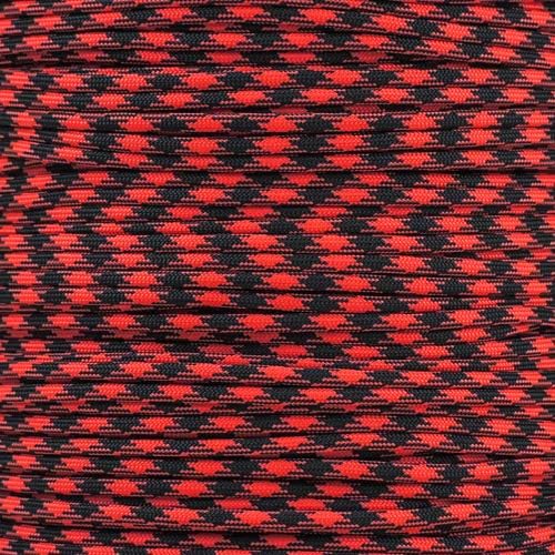 Paracord Planet Paramax Cord - 1/4 Inch - Black Widow- 100 Feet