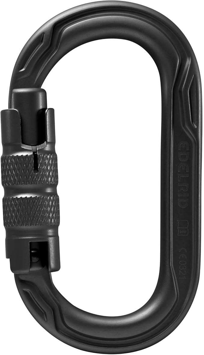EDELRID Oval Power 2500 Locking Carabiner