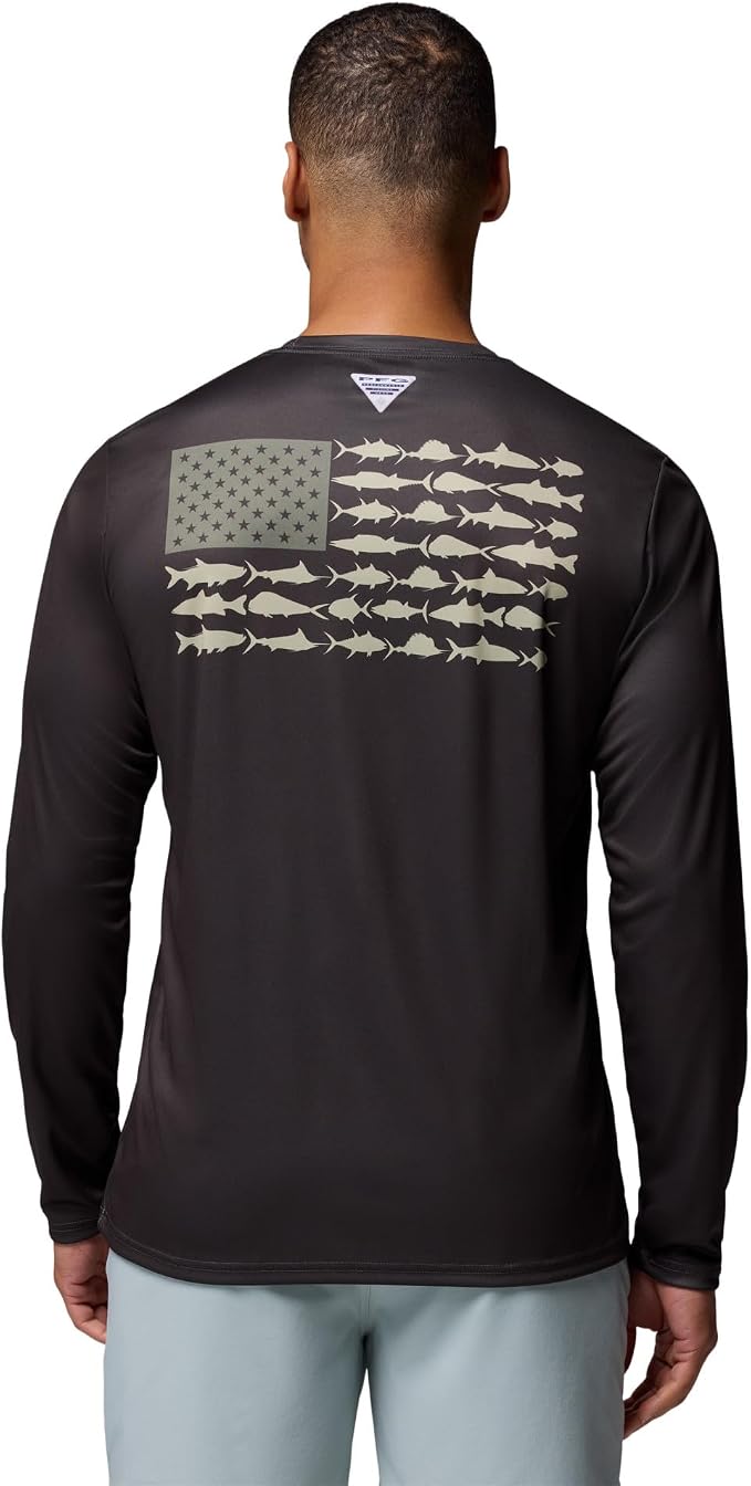 Columbia Terminal Tackle PFG Fish Flag Long Sleeve