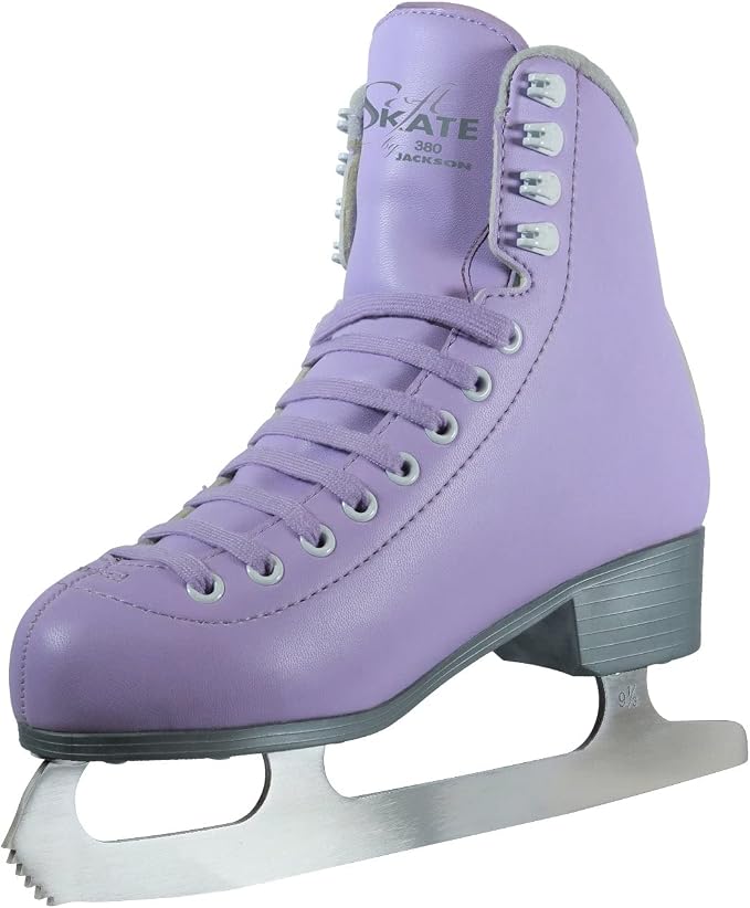 Jackson Ultima SoftSkate 380 Womens Ice Skates for Women/Kids | Comfortable Figure Skates for Ice Skating & Recreational Figure Skating, Ice Skates for Kids/Toddler Ice Skates-Medium Width