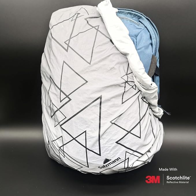 Salzmann Reflective Backpack Cover – High-Vis, Waterproof & Weatherproof – Made with 3M Scotchlite