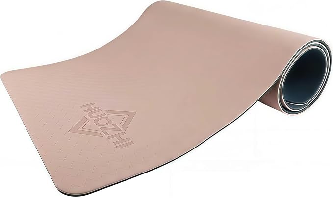Extra Thick Yoga Mat 0.315 Inch, Non Slip 72x24 Inch, POE Eco Friendly Cushioned Mat for Home Gym Yoga Pilates Men Women