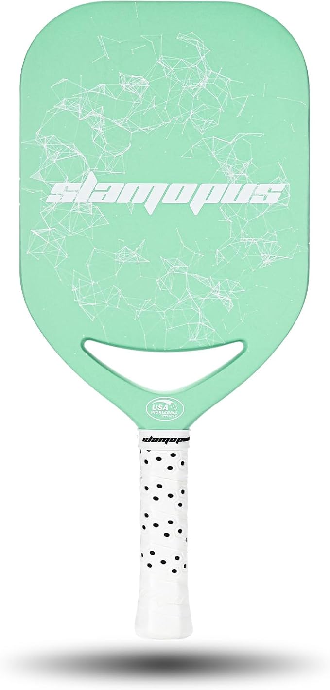 Pro Pickleball Paddle| T700 Carbon Fiber Pickleball Paddles with 16mm Polymer Honeycomb Core & Overgrips| Premium Pickle Ball Racket Enhanced Control & Spin & Power| USAPA Approved