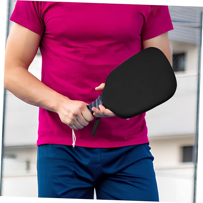 BESPORTBLE 2pcs Pickleball Paddle Covers Racket Case Pouch Beach Tennis Racket Holder Light Compact Storage for Outdoor Sports Pickleball Paddle Bag for Protection
