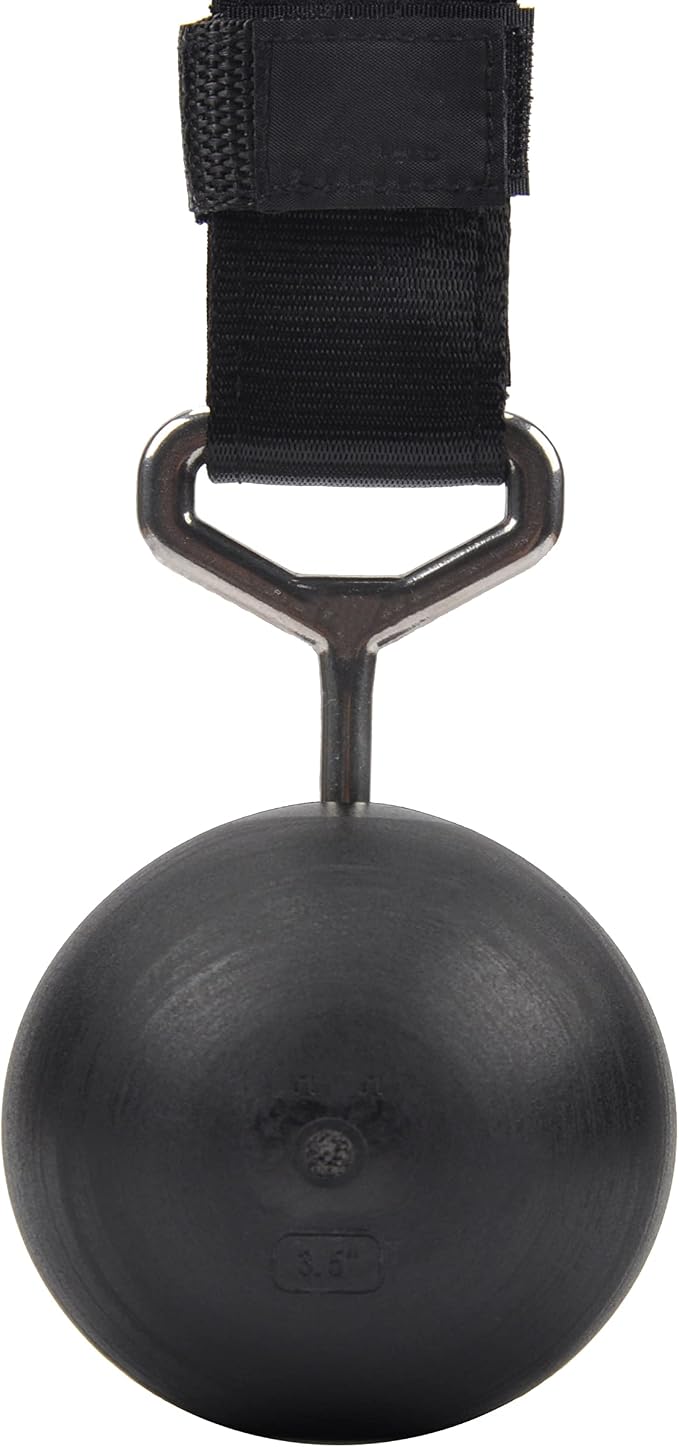 Rock Climbing Solid Training Cannonball Bomb Power Pull Up Ball Hold Grips for Straps for Finger, Forearm, Biceps, Back Muscles