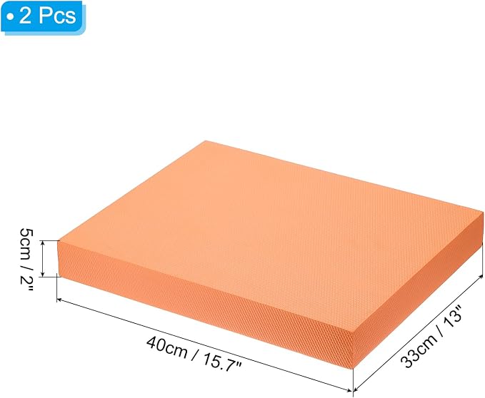 PATIKIL Balance Pad Non-Slip TPE Foam Pad Cushion Exercise Yoga Mat Knee Pad for Fitness Stability Core Training Stretching