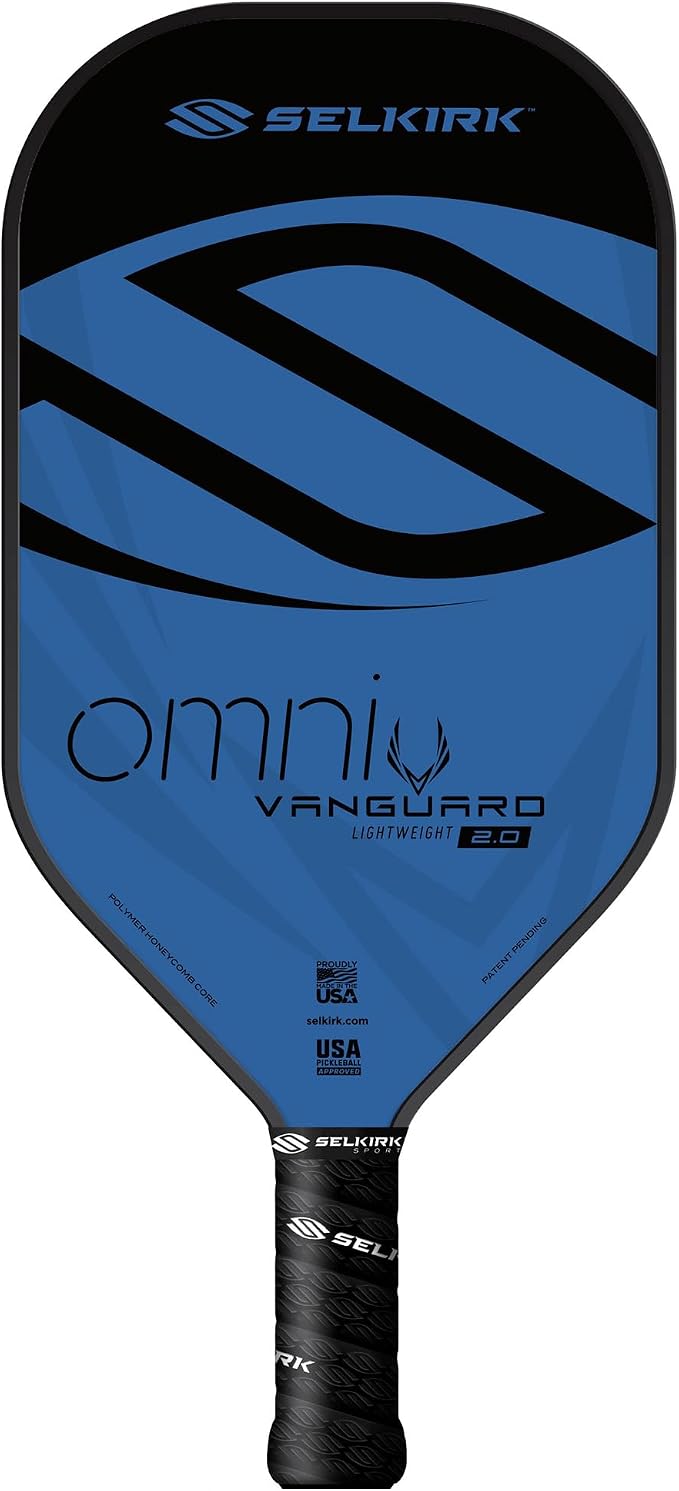 Selkirk Sport Vanguard Hybrid Pickleball Paddle | Carbon Fiber Pickleball Paddle with a Polypropylene X5 Core | Pickleball Rackets